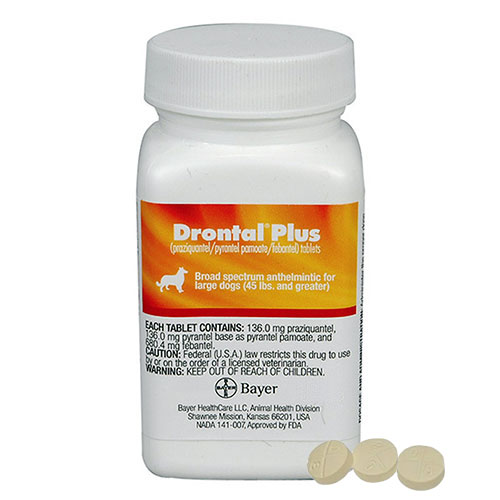 Drontal For Very Small Dogs Upto 3kg 2 Tablet