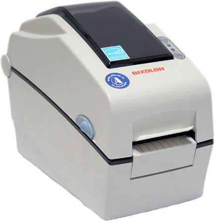 Bixolon SLP-DX223 - Etikettendrucker - Thermopapier - 6 cm Rolle - 300 dpi - bis zu 100 mm/Sek. - USB, LAN, seriell - Schneider - weiß (SLP-DX223CE)
