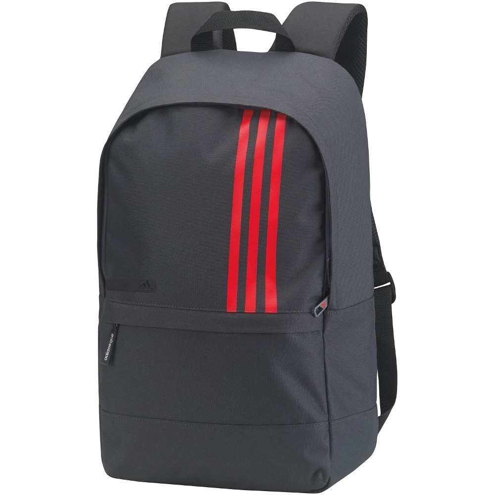 Adidas Mens 3-Stripes Small Reflective Laptop Backpack Rucksack One Size