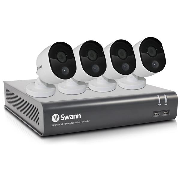 Swann DVR-4580 8 Channel Digital Video Recorder with 1TB HDD and 4 x Thermal Sensing Cameras