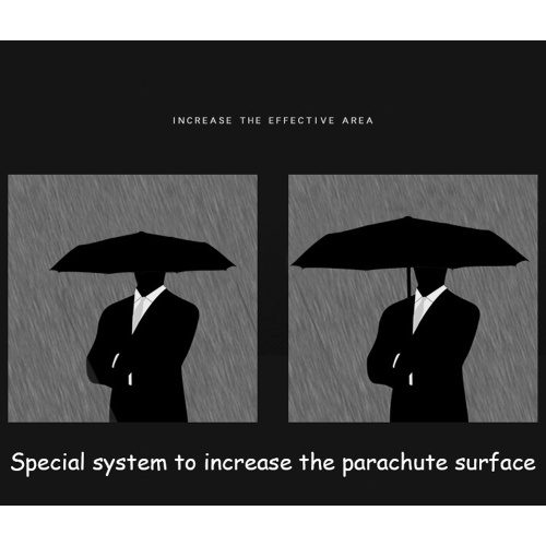 10-Rib Automatic Tri-fold Umbrella Business Men and Women Folding Umbrella