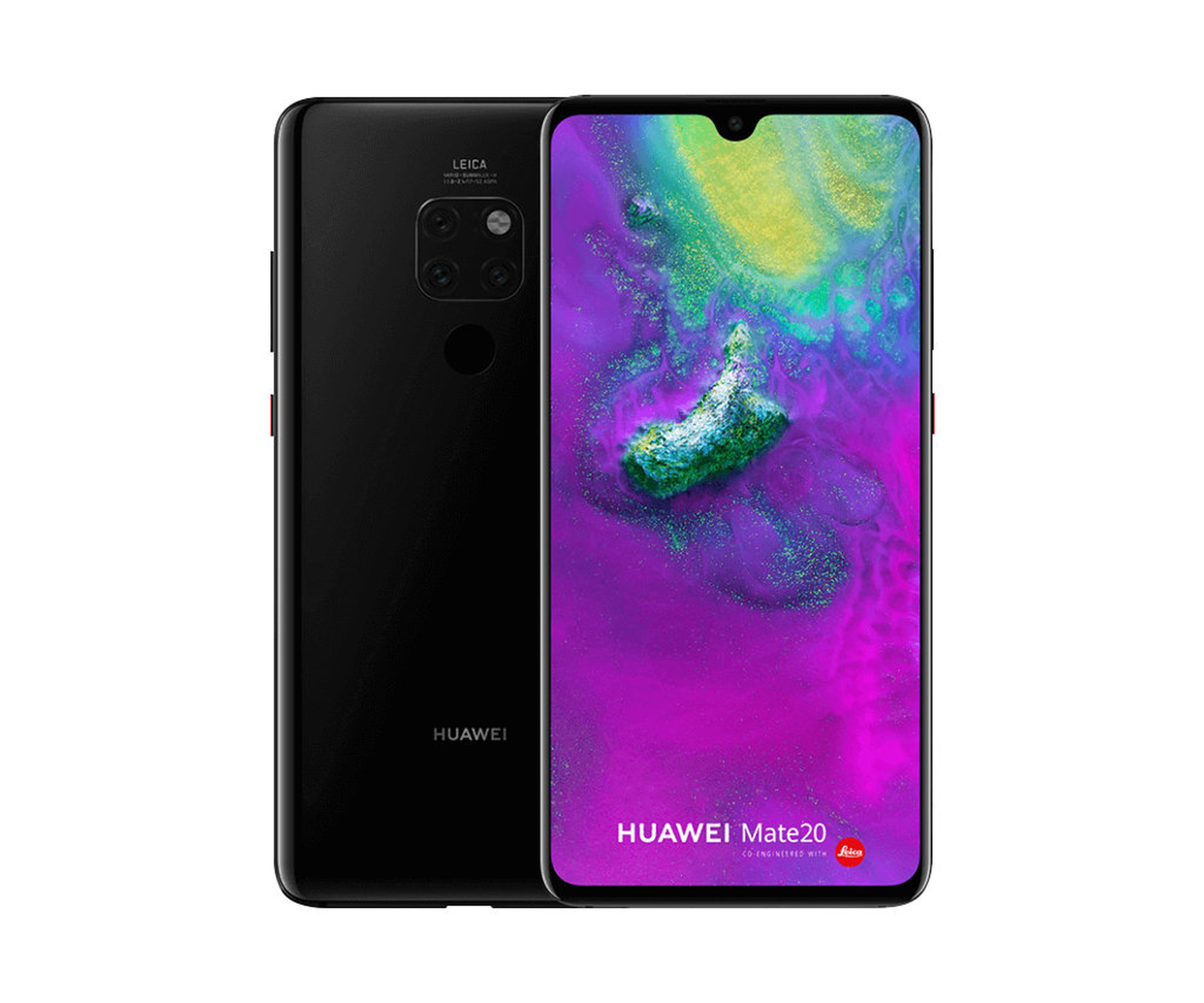 Huawei Mate 20 16,6 cm (6.53 Zoll) 4 GB 128 GB Hybride Dual-SIM 4G Schwarz 4000 mAh