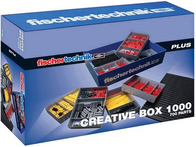 fischertechnik Creative Box 1000 - 700 Stück(e) - Mehrfarben - 395 mm - 100 mm - 275 mm - Box (91082)