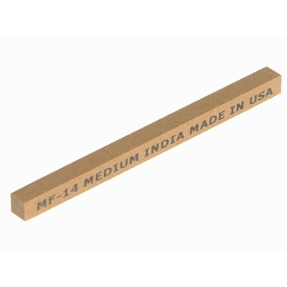 India MF14 Square File 100mm x 6mm - Medium