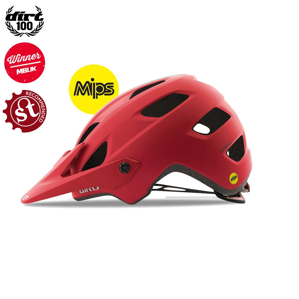 GIRO Chronicle MIPS Helmet 2018 Matt Dark Red Xl 61-65cm