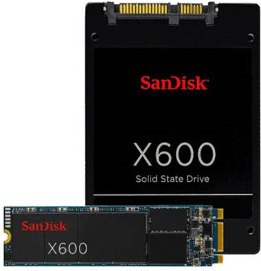 SANDISK X600 SSD M.2 2280 1TB intern SATA 6Gb/s TLC (SD9SN8W-1T00-1122)