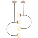 4-luz 15 cm Diseño de globo Lámparas Colgantes cuerda de cáñamo Acabados Pintados Tradicional / Clásico / Estilo nórdico 220-240V