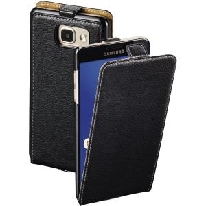 Hama Flap Case Smart Case - Essential - Flip-Hülle für Mobiltelefon - Leder - Schwarz - für Samsung Galaxy A5 (2016)