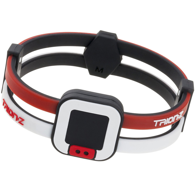Trion:Z DuoLoop Magnetic Therapy Bracelet Red White - Small