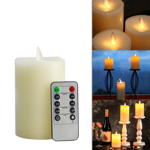 Flameless Electric LED Candle Light with Remote Control