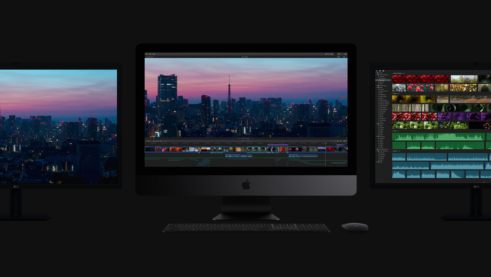 Apple iMac Pro with Retina 5K display - All-in-One (Komplettlösung) - 1 x Xeon W 2,3 GHz - RAM 32GB - SSD 1TB - Radeon Pro Vega 56 - GigE, 10 GigE - WLAN: 802,11a/b/g/n/ac, Bluetooth 4,2 - OS X 10,13 Sierra - Monitor: LED 68,6 cm (27