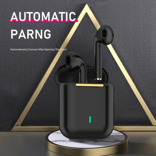 Headphones & Earphones Earphone J18 True Wireless Earbuds Bluetooth-compatible 5.0 TWS Stereo Gaming Headset With Charging Case