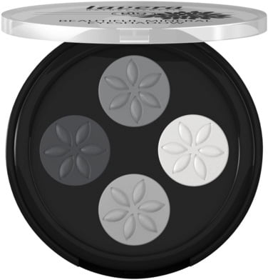 Lavera Beautiful Mineral Eyeshadow Quattro - 01 Smoky Grey