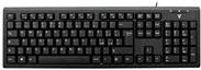 V7 KU200IT - Tastatur - PS/2, USB - Italienisch - Schwarz