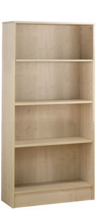 Wooden Bookcase 3 Shelves With Free Assembly 1800mm