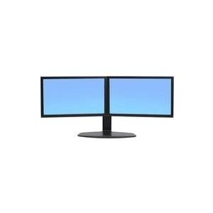 Ergotron Neo-Flex Dual LCD Lift Stand - Aufstellung für 2 LCD-Displays - Schwarz - Bildschirmgröße: bis zu 61cm (bis zu 61,00cm (24