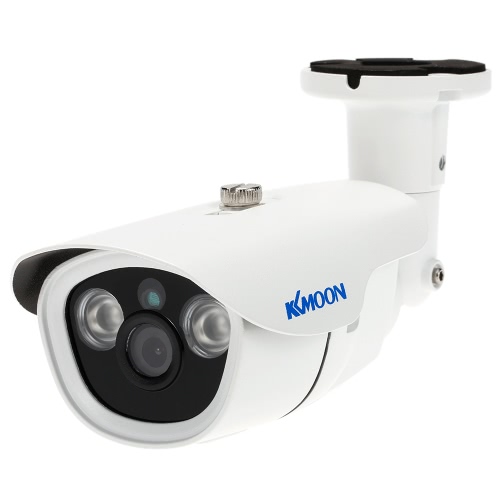 KKmoon 1080P 2.0MP AHD CCTV de la bala de la cámara 3.6mm 1/3 '' CMOS de 2 Matriz LED visión nocturna por infrarrojos IR-CUT impermeable al aire libre de interior Inicio Sistema de Seguridad PAL