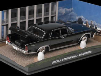 Lincoln Continental Diecast Model Car from James Bond Goldfinger