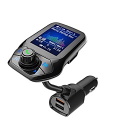 kit main libre voiture T43 V3.0 Kit voiture Bluetooth Bluetooth / QC 3.0 / Emetteurs FM Automatique Lightinthebox