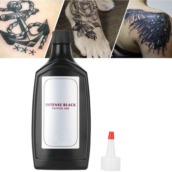 360ml thick black tattoo makeup ink pigment professional beauty body art inks s