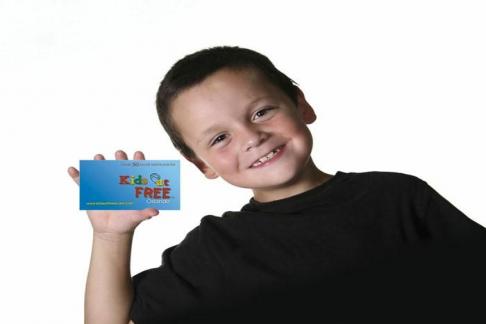 Kids Eat Free Card Anaheim