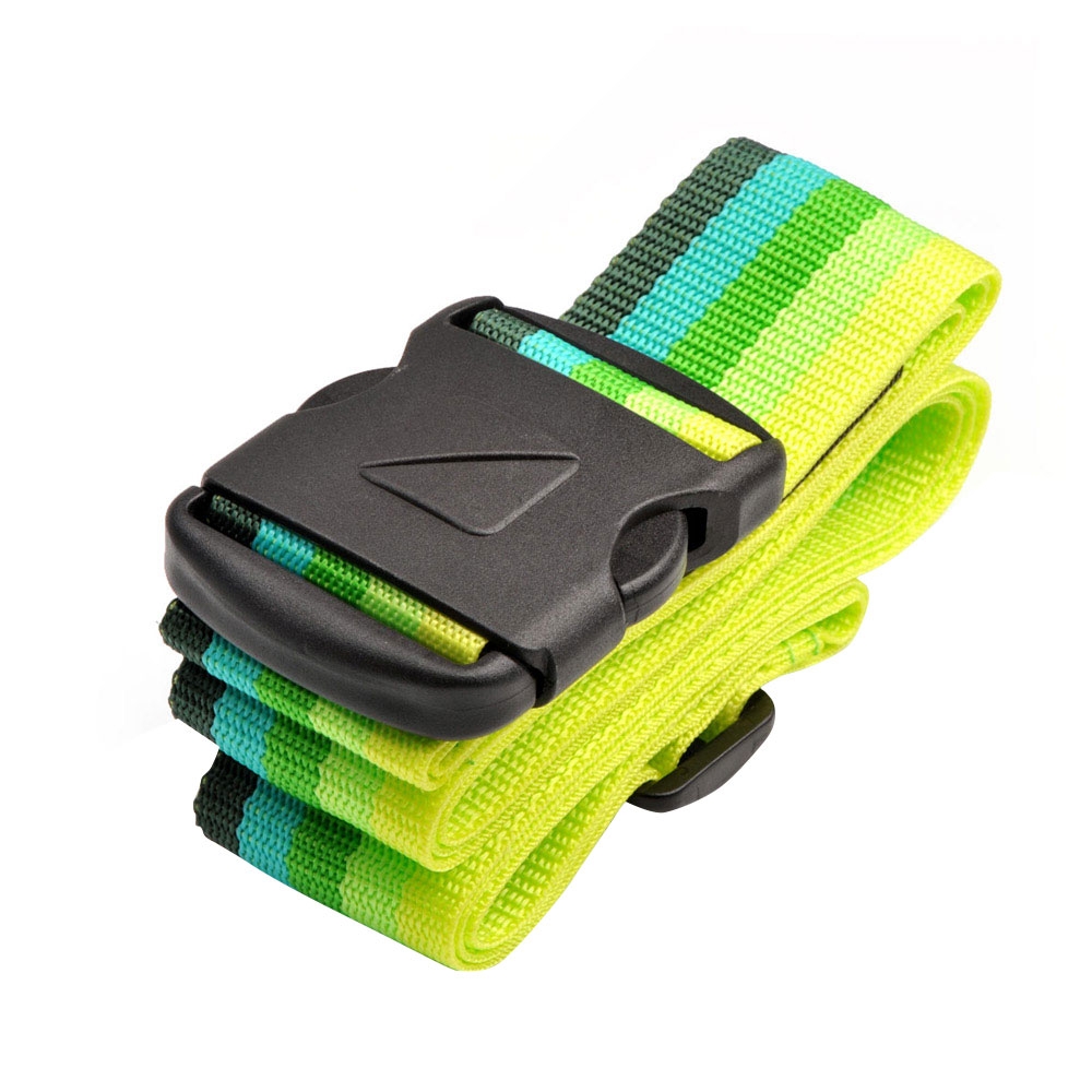 Travel Blue Luggage Strap 2” Yellow / Green