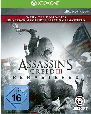 UbiSoft Assassins Creed 3 Remastered Xbox One USK: 16 (300107657)