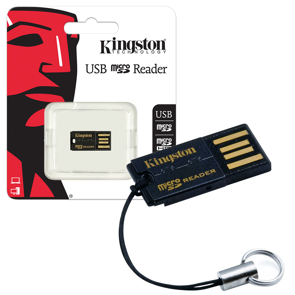 Kingston USB Micro SD SDHC Micro SDXC Mobile Memory Card Reader and Writer