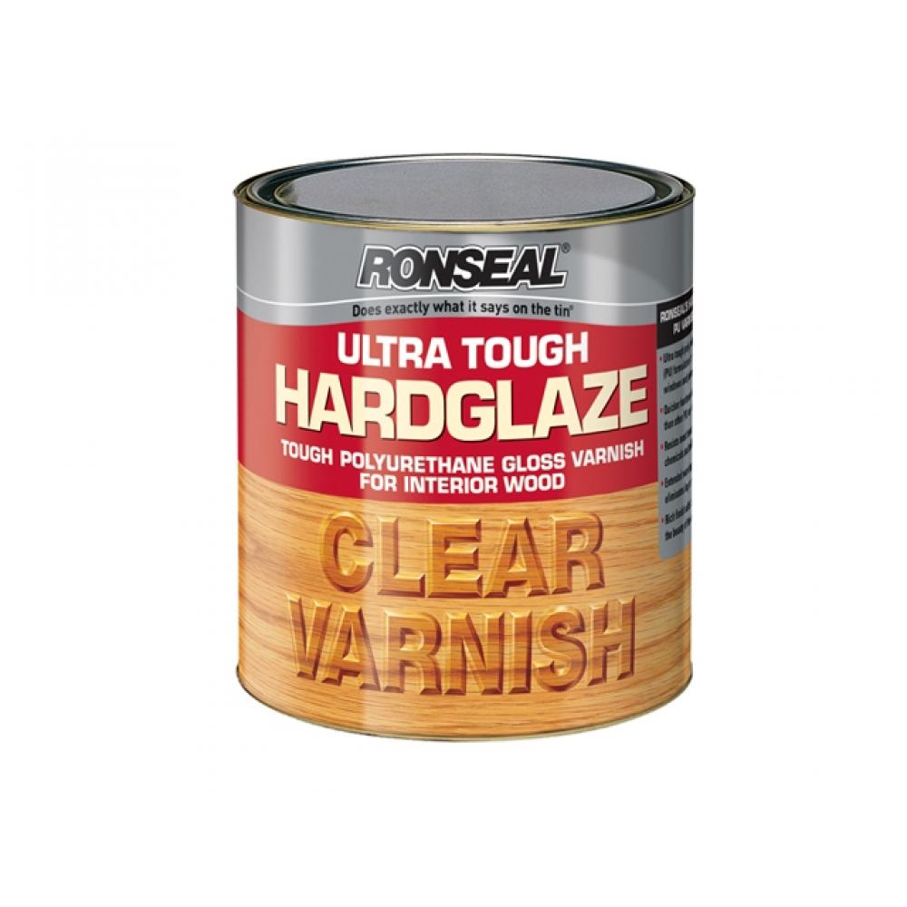 Ronseal Ultra Tough Hardglaze Internal Clear Gloss Varnish 250ml