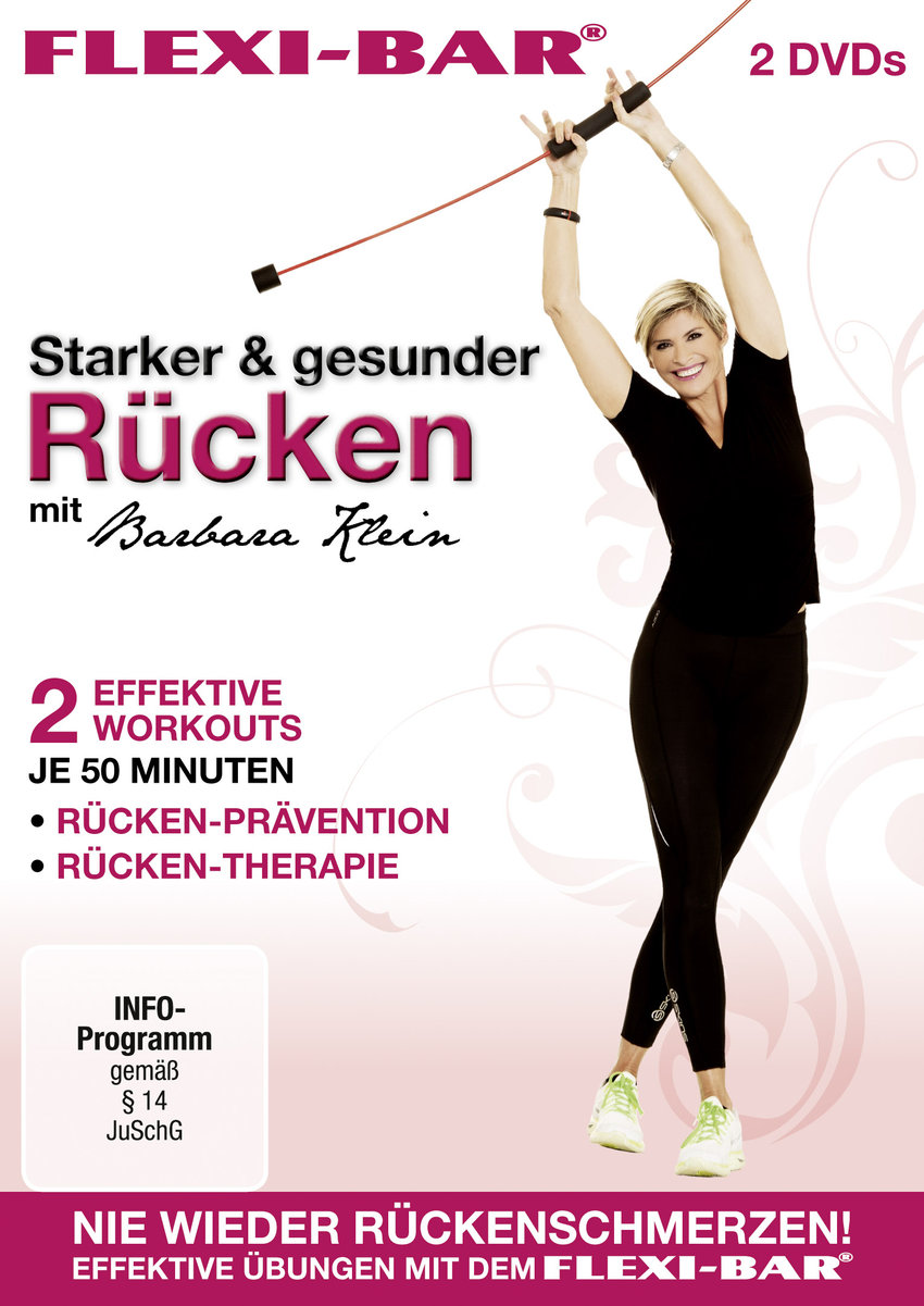 FLEXI-BAR® Starker & gesunder Rücken 2 DVDs von und mit Barbara Klein