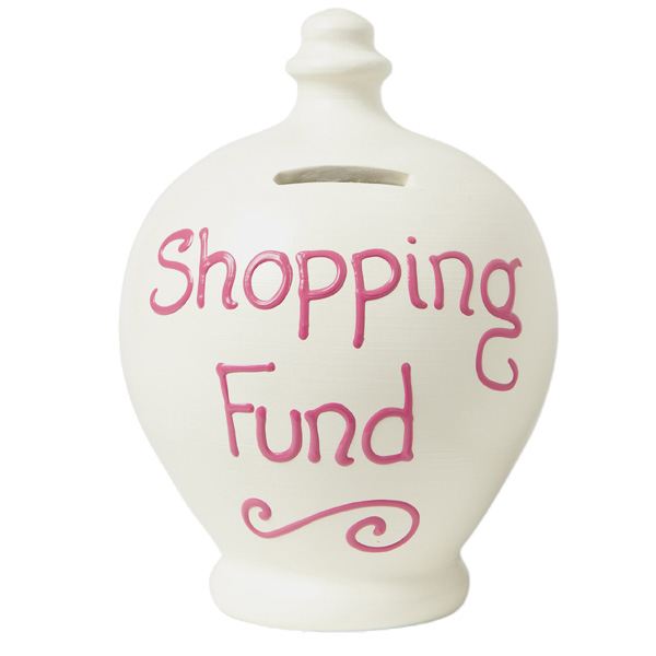 Shopping Fund Personalised Terramundi Money Pot