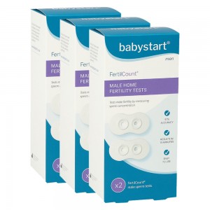 BabyStart Fertilcount Hombre - Test De Fertilidad Para El Hombre - Test Completo - 3 Packs