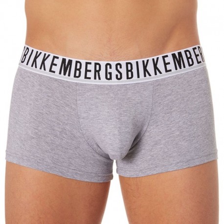 Bikkembergs 2-Pack Stretch Cotton Boxers - Grey S
