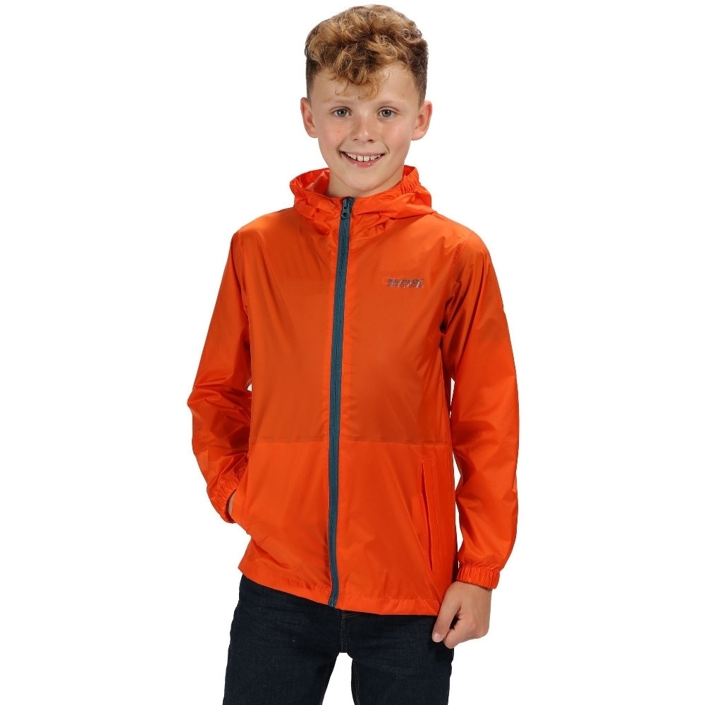 Regatta Boys & Girls Pack-It Packable Waterproof Breathable Jacket 11-12 Years - Chest 75-79cm (Height 146-152cm)