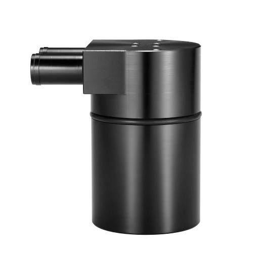 Universal Aluminum Reservoir Oil Catch Can Tank with Built-in Filter