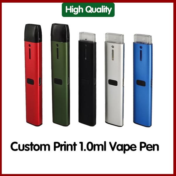 C107 Disposable Vape Pen E-cigarettes 280mAh High Quality Battery Custom Made 1.0ML Capacity Empty Vaporizer Pods Starter Kit Vaping Pod