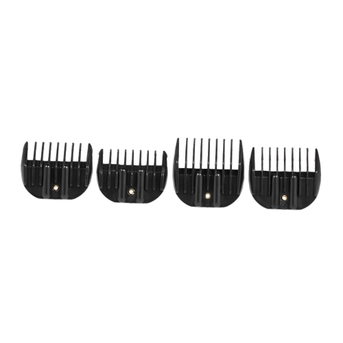 4 tamaños límite de peine Clipper de pelo accesorio de la guía de pelo eléctrico cortadora de afeitar Salon Haircutting Tool