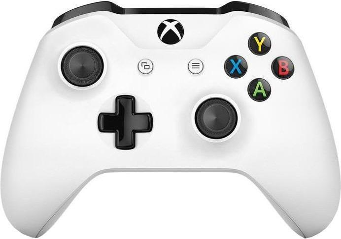 Microsoft Xbox Wireless Controller - Game Pad - kabellos - Bluetooth - weiß - für PC, Microsoft Xbox One, Microsoft Xbox One S, Microsoft Xbox One X