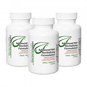 HairGenesis Trichoceutical Tablets - For Thinning Hair - 3 Packs