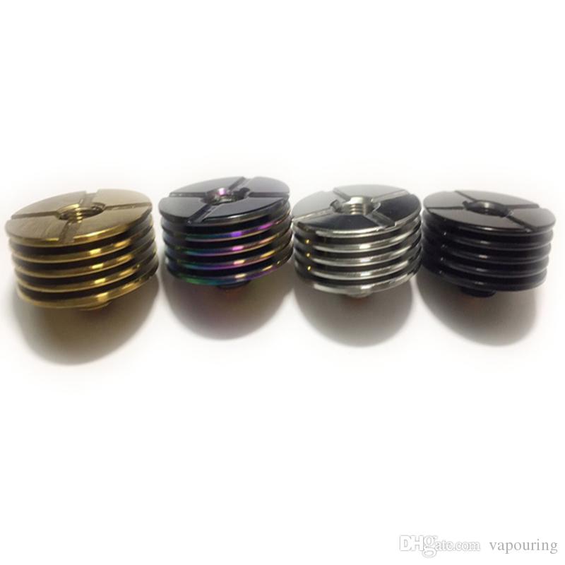 510 Thread Cooling Heat Sink Radiator 22MM 24MM 25MM Metal Material Cool Down Fit VAPES MODS BOXS RDA RTA RDTA High Quality