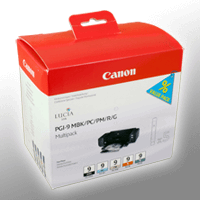 5 Canon Tinten 1033B013  PGI-9  Multipack  je 1 x MBK / PC / PM / R /