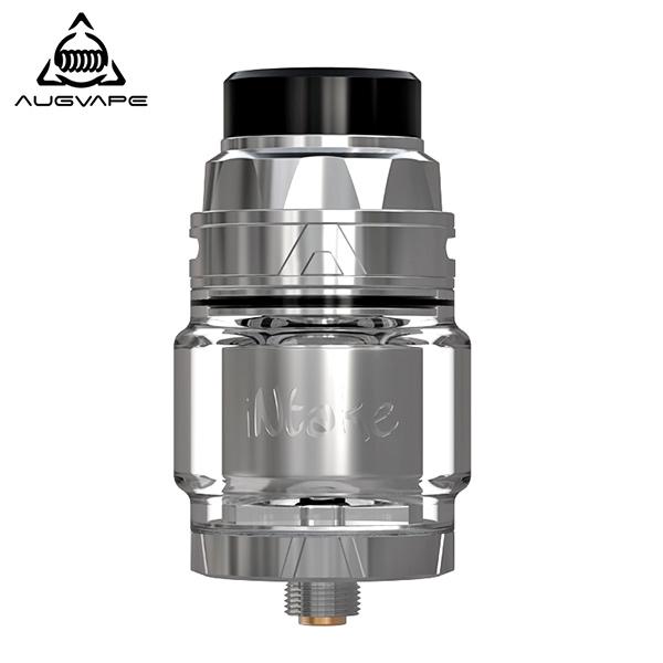 Authentic Augvape Intake RTA 2.5ML 4.2ML 24MM Rebuildable Tank Atomizer - Silvery SS Stainless