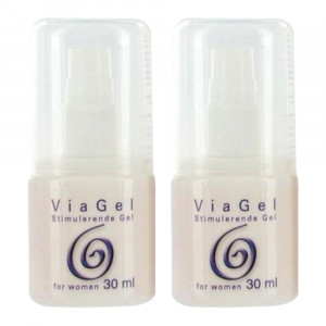 ViaGel for Women - Intimate Feminine Sensual Sensitivity - 30ml Topical Application - 2 Packs