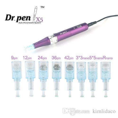 Dr. pen X5 C / W Ultima X5 Dr Pen wireless/Wired derma pen Auto Microneedle Dermapen needle cartridge
