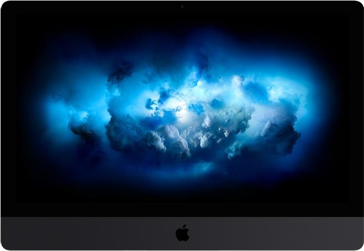 Apple iMac Pro with Retina 5K display and Built-in VESA Mount Adapter - All-in-One (Komplettlösung) - 1 x Xeon W 2.3 GHz - RAM 64 GB - SSD 1 TB - Radeon Pro Vega 56 - GigE, 10 GigE, 5 GigE, 2.5 GigE - WLAN: 802.11a/b/g/n/ac, Bluetooth 4.2 - macOS 10.13 Hi