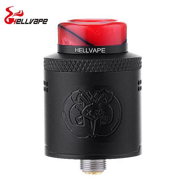 Authentic Hellvape Drop Dead RDA Rebuildable Dripping Atomizer - Full Black