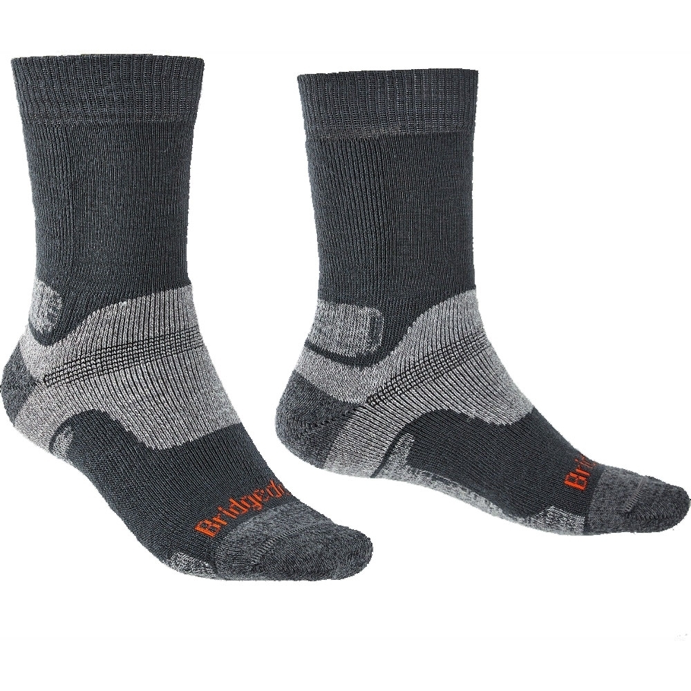 Bridgedale Mens Midweight Merino Endurance Walking Socks Medium - UK 6-8.5 (EU 40-43  US 7-9.5)