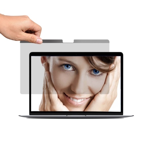 Filtre d'écran de confidentialité magnétique Film anti-UV Film anti-éblouissant givré à haute transmission Compatible avec Macbook 12 