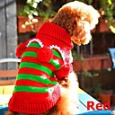 Q-Base™ Pretty Fesitival Dog Coat Clothes Christmas Sweater for Dogs Cats Hooded Pets Clothes Cute and Comfortable