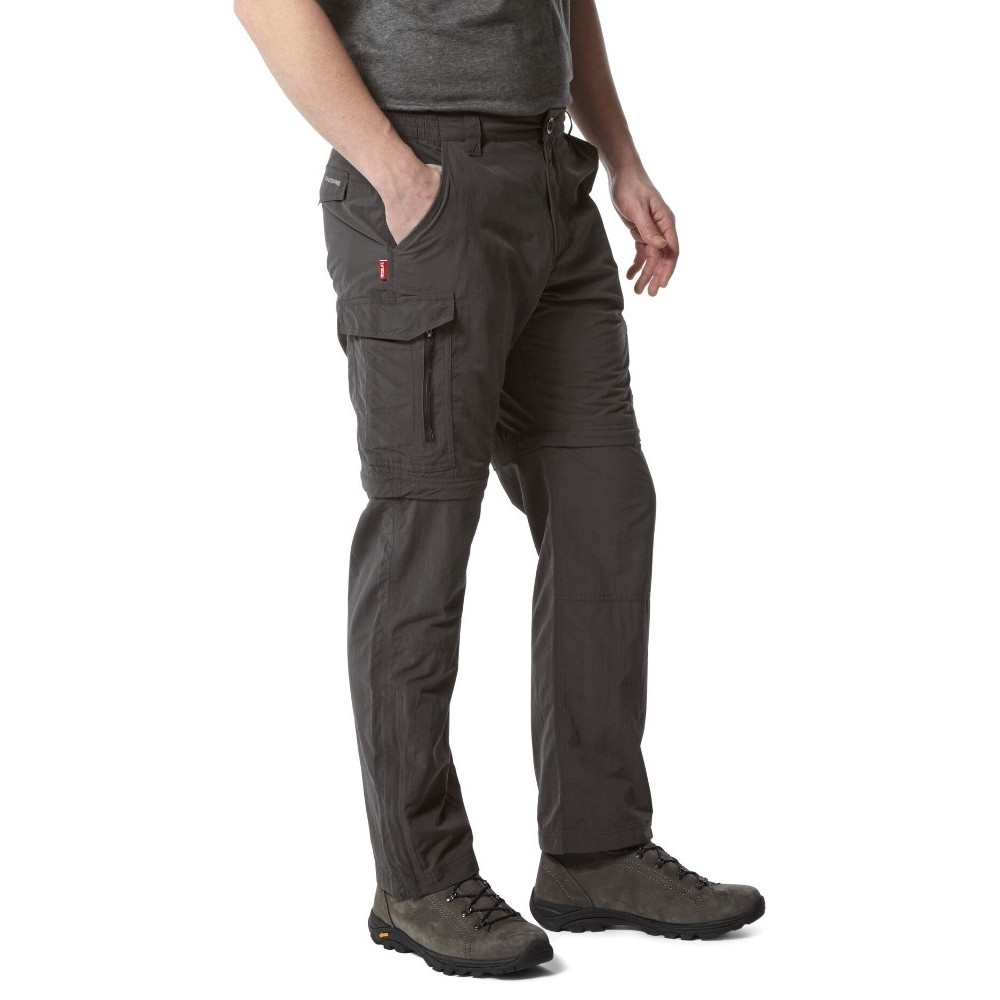 Craghoppers Mens Nosi Life Convertable Zip Off Trousers 40L - Waist 40' (102cm)  Inside Leg 33'